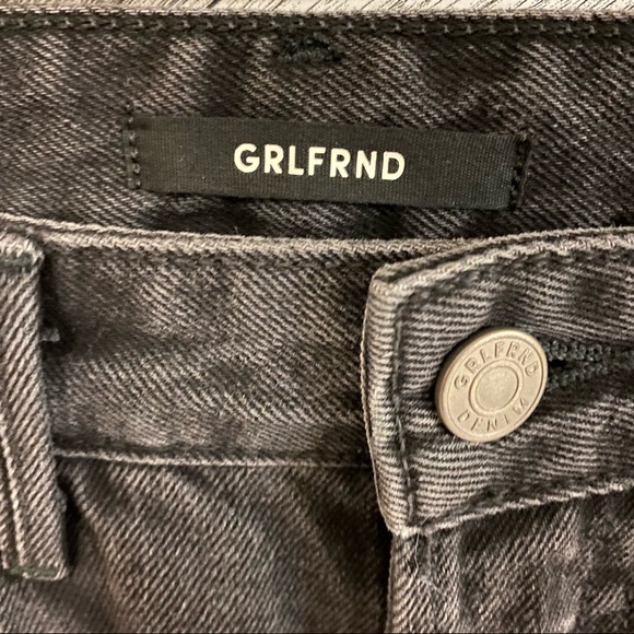 GRLFRND | Mica Jeans Distressed In Lights Off Size 25 NWT - Picture 7 of 16